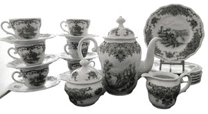 W German Seltmann Weiden "Barock Rheingau" Bavaria 23 Piece Coffee/Tea Set