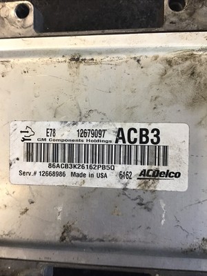 OEM E78 Engine Control Module ECU Buick Cadillac Chevrolet GMC 12679097
