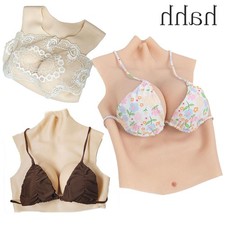B-H Cup Realistic Breast Forms Silicone Fake Boobs For Crossdresser Drag Queen