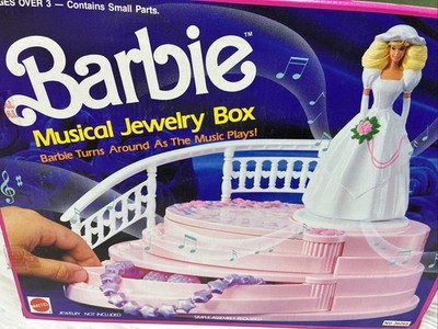1992 Mattel Barbie Musical Jewelry  Box #36095. New Sealed