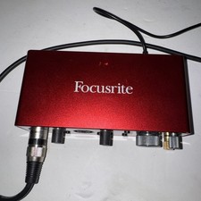 Focusrite Scarlett Solo USB Audio Interface Direct Monitoring Phantom Power