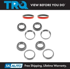 TRQ Front Wheel Bearing Race Seal Kit Set Inner & Outer for Acura Honda Isuzu