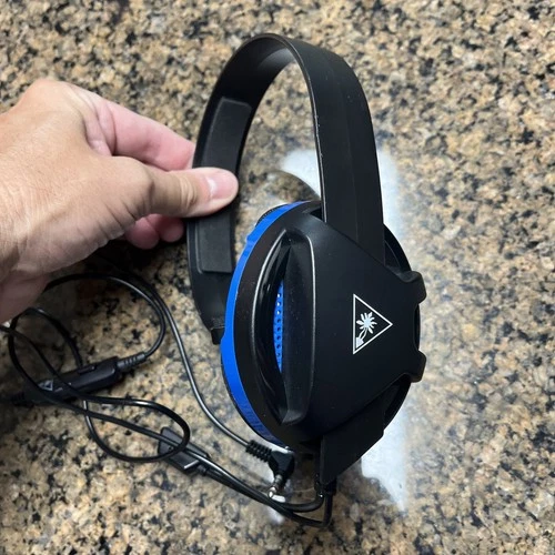 Turtle Beach Recon Chat Headset PS5 PS4 Xbox Series X/S One - Black/Blue - EUC