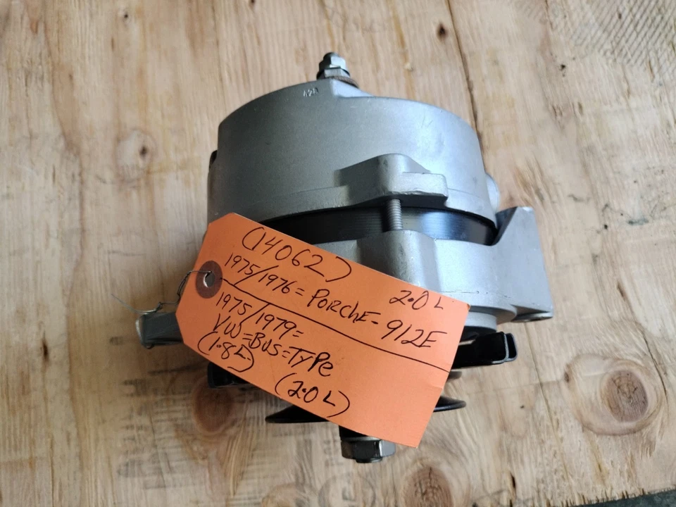  VW BUS Porsche 912 Alternator 021-093-023E Bosch AL108X 70AMP With Fan / Pulley - Image 3 of 4