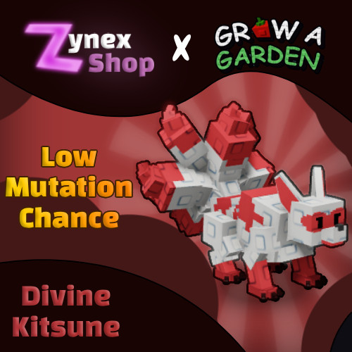 Kitsune | Grow a Garden | GaG | Entrega rápida | Roblox