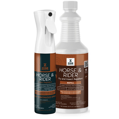 Horse & Rider Scented Fly/Insect Repellent Mistosol + 32 Refill Combo