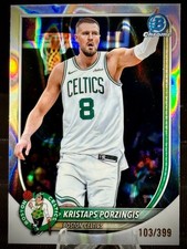2025-26 Bowman Chrome - Kristaps Porzingis #BCV-148 - Silver Lava Refractor /399