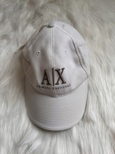 Gorra de béisbol Armani Exchange para mujer con logotipo brillante con hacha nueva sin etiquetas gorra ajustable