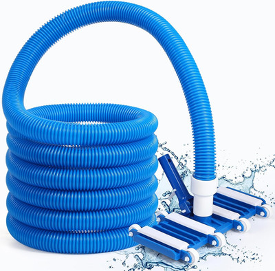 2 Pcs Pool Cleaning Vacuum Kits Include 14'' Swimming Pool Vacuum Head with Flexi