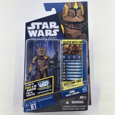 2011 Star Wars The Clone Wars Shadow Of The Dark Side CW38 Clone Commander Jet