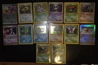 Pokemon Card Lot Of 34 Holos -  With Two 1st Editions & Mewtwo EX