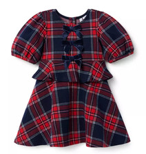 Janie and Jack The Tartan Gift Dress, Size 6