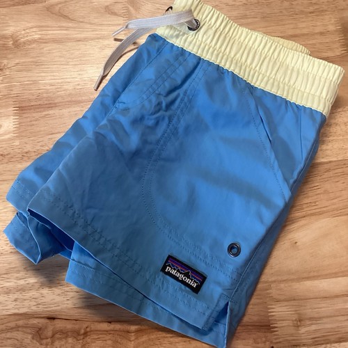 NEW! Patagonia Costa Rica 3in Baggies Shorts Girl’s Size Medium (10)