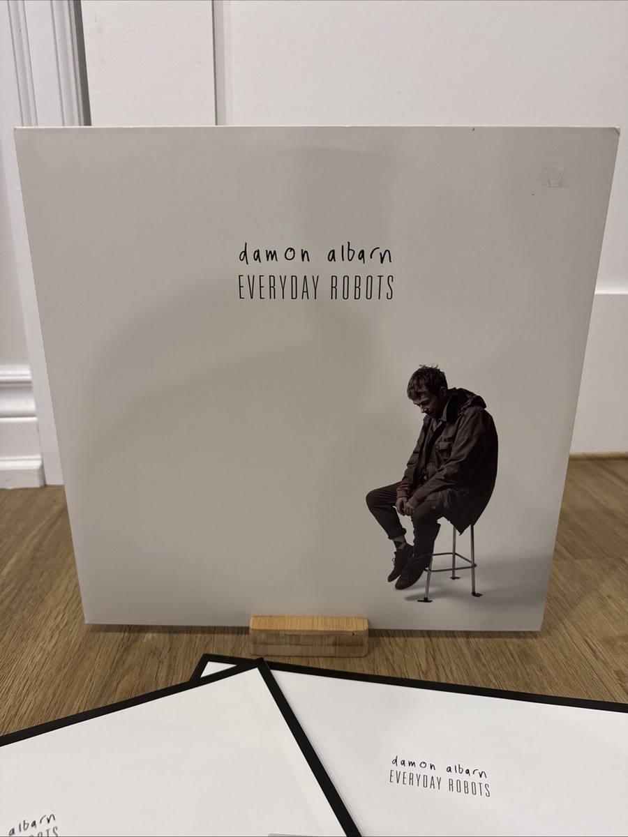 洋楽 Damon Albarn everyday robots lp Damon Albarn - Everyday Robots 2014 2x Vinyl LP 1st UK Press