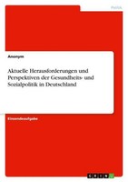 Aktuelle Herausforderungen Und Perspektiven Der Gesundheits- Und Sozialpolitik I