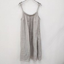 nest Robe Linen 01171-1013 Camisole dress Gathered 2way gray 3-0506S  
