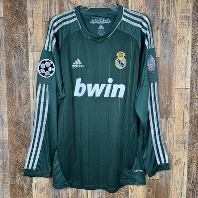 Real Madrid 2012-13 Third Men's XL Football Long Sleeve Jersey