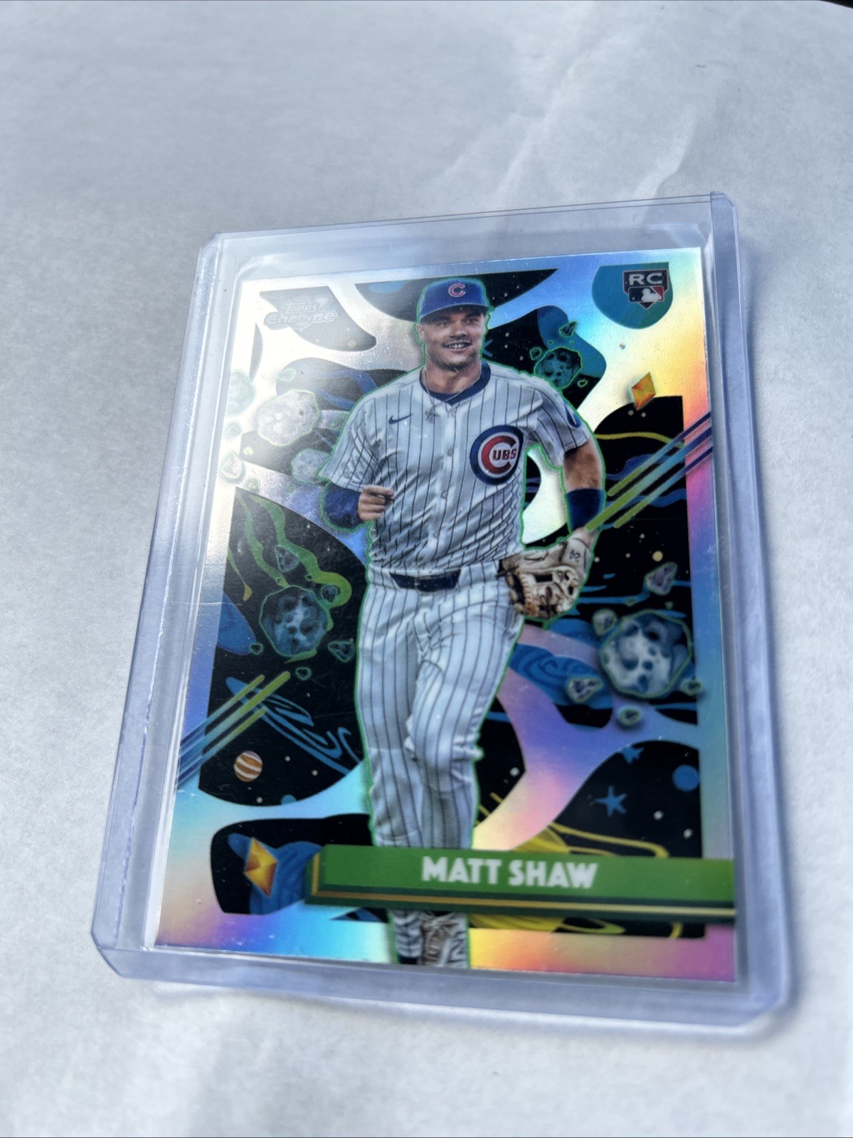 2025 Topps Cosmic Chrome - Matt Shaw #35 Refractor (RC)