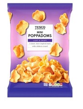 Tesco Mini Poppadom Snacks 70 G X4