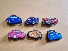 Set Of 6 Cars Lightning Mcqueen Shoe Charms Compatible With Crocs