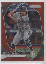 2020 Panini Prizm Tier II Red Prizm Ketel Marte #142 6h5