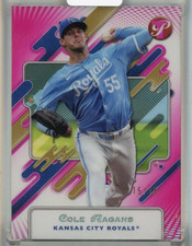 2025 Topps Pristine Cole Ragans Pink Refractors #132【15/15】 Kansas City Royals