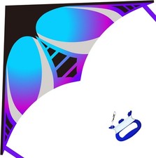 HONBO Large Delta Kite for Kids  Adults,Extremely Easy to Fly Kite for Beach Tr