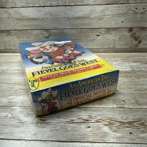 1991 Impel An American Tail: Fievel Goes West Trading Cards confezione da 36 pezzi - nuove - Foto 5 di 6