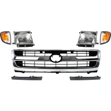 Halogen Grille Assembly Kit For 1997-2000 Toyota Tacoma Rwd