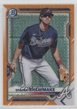 2021 Bowman Chrome Mega Box Orange Mojo Refractor 10/25 Braden Shewmake 1h6a