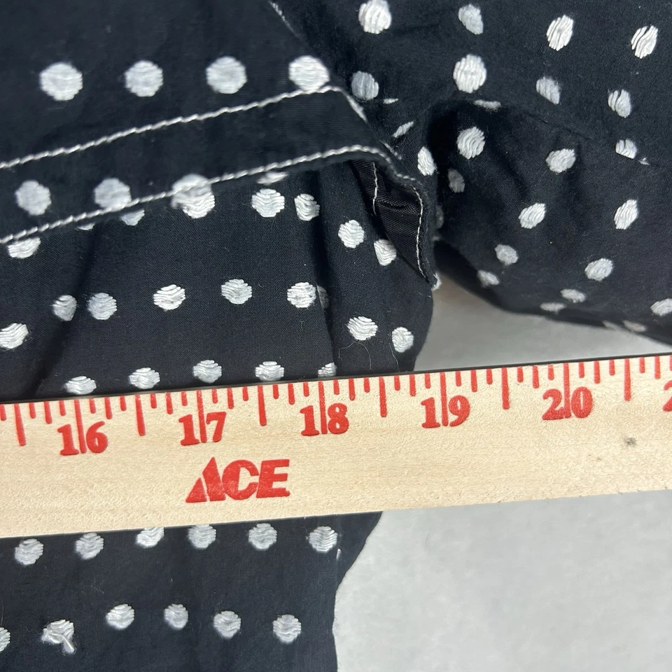 XOXO 黑色白色波点风衣外套 S 码 S 码 — 第 4/4 张图片