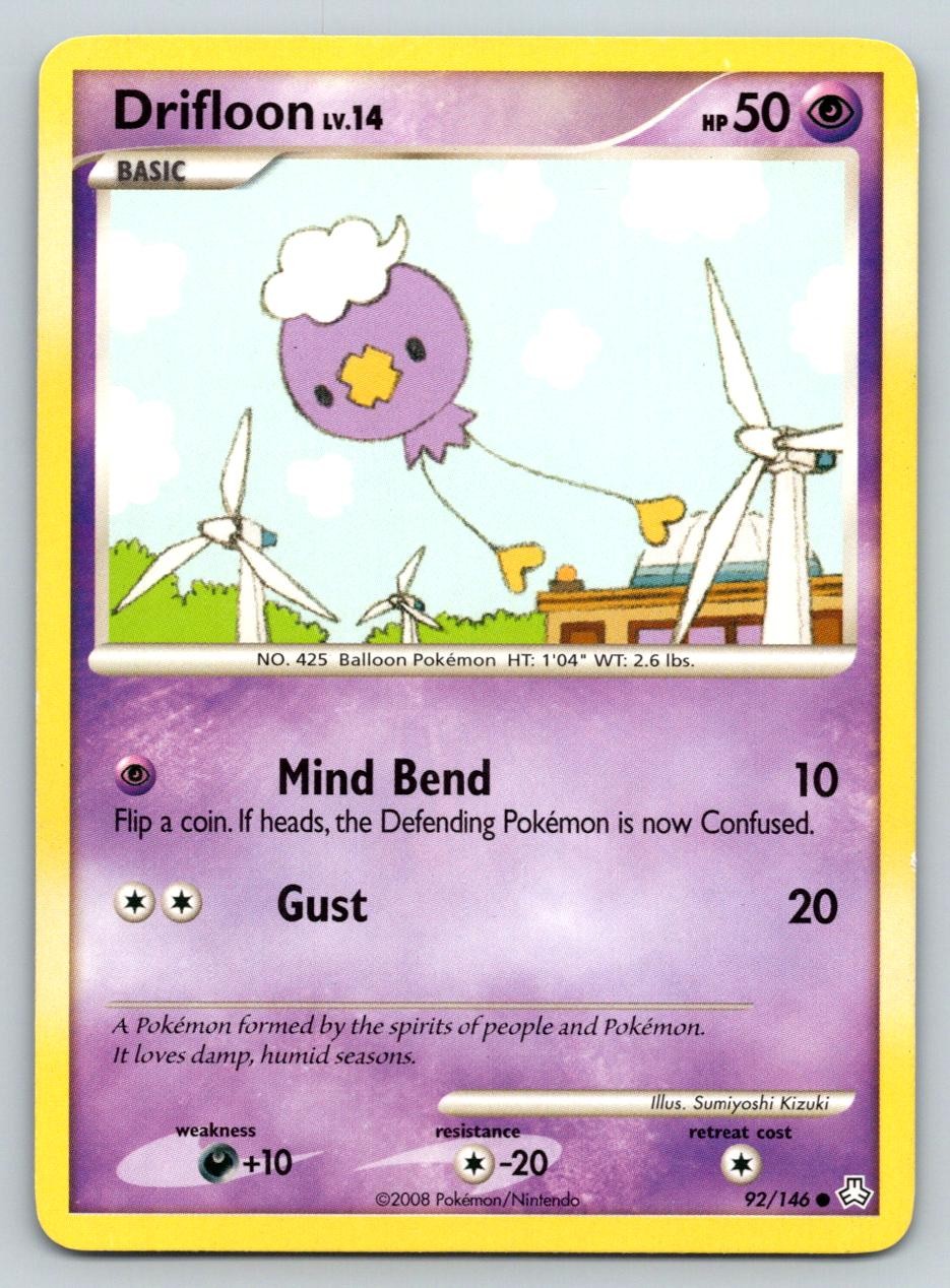 DRIFLOON 92/146 C LEGENDS AWAKENED POKEMON HP KIZUKI