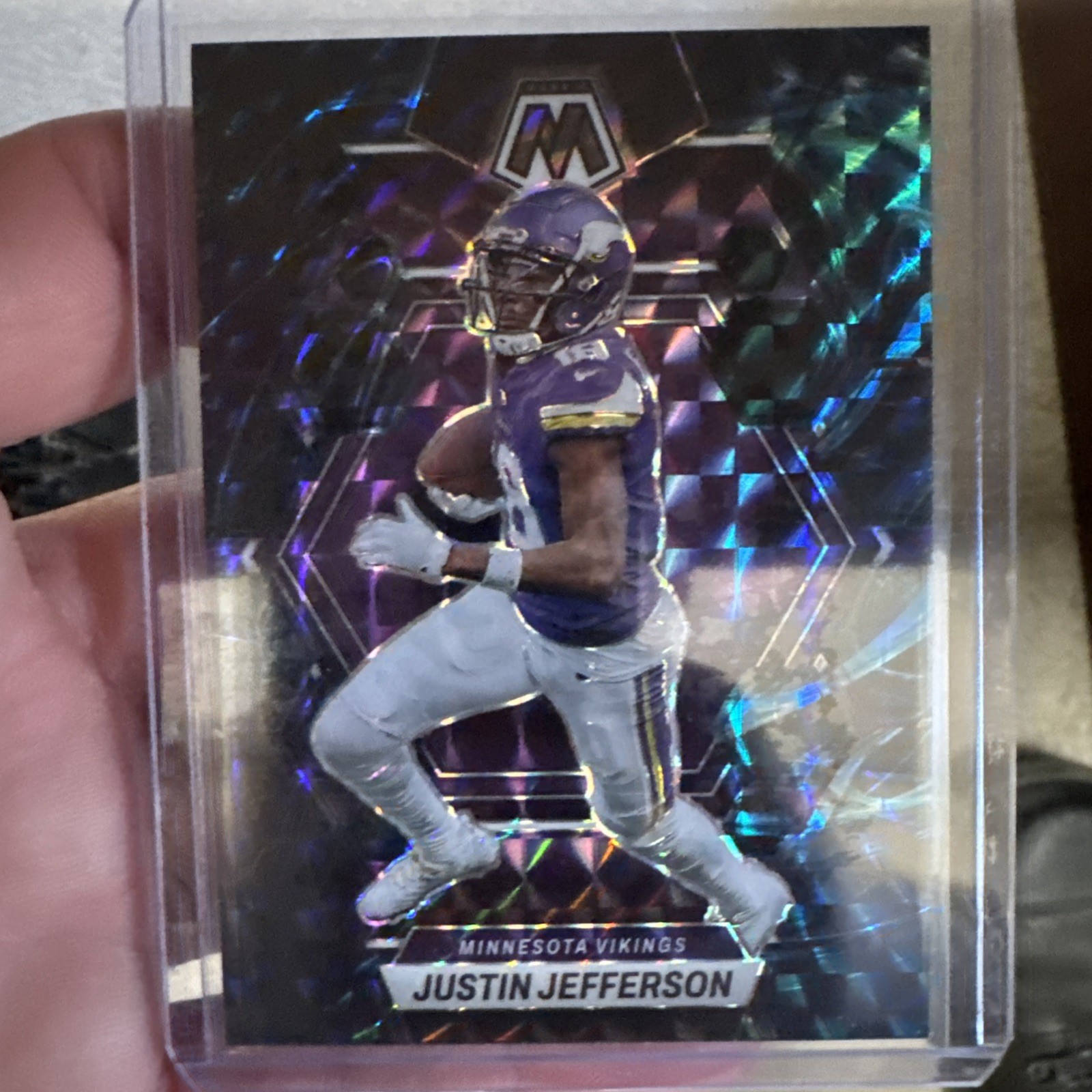 2023 Panini Mosaic - Justin Jefferson #152 Genesis Mosaic Prizm