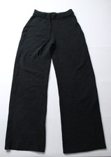 Skims Women's Cozy Light Relaxed Fit Straight Leg Pants ZG3 Onyx Small NWT