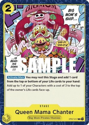 maru.mama ✨ One Piece Queen Mama Chanter (ST07-017/29) Starter Deck 07 Big Mom