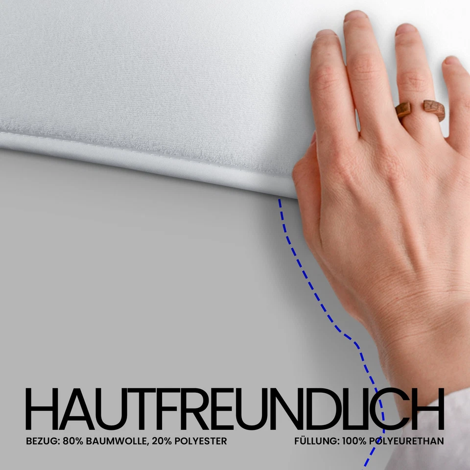 Matratzenverbinder 200x24cm, Doppelbettbrücke für Boxspringbetten, Liebesbrücke - Bild 3 von 4