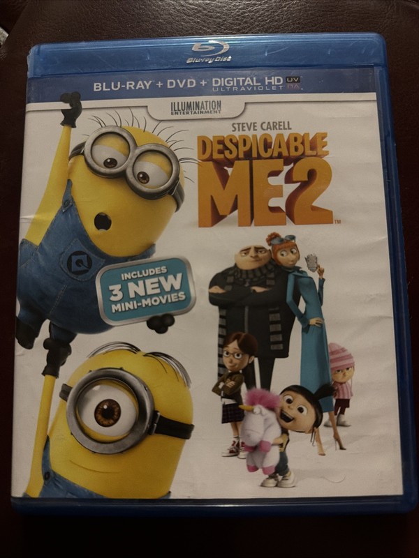 Despicable Me 2 (Blu-ray Disc, 2015, 2-Disc Set,