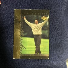 2001 Upper Deck Tiger Woods Tiger Tales #TT19 - PGA Tour Player of the Year 2000