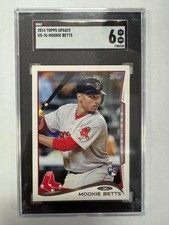 2014 TOPPS UPDATE MOOKIE BETTS US-26 SGC 6