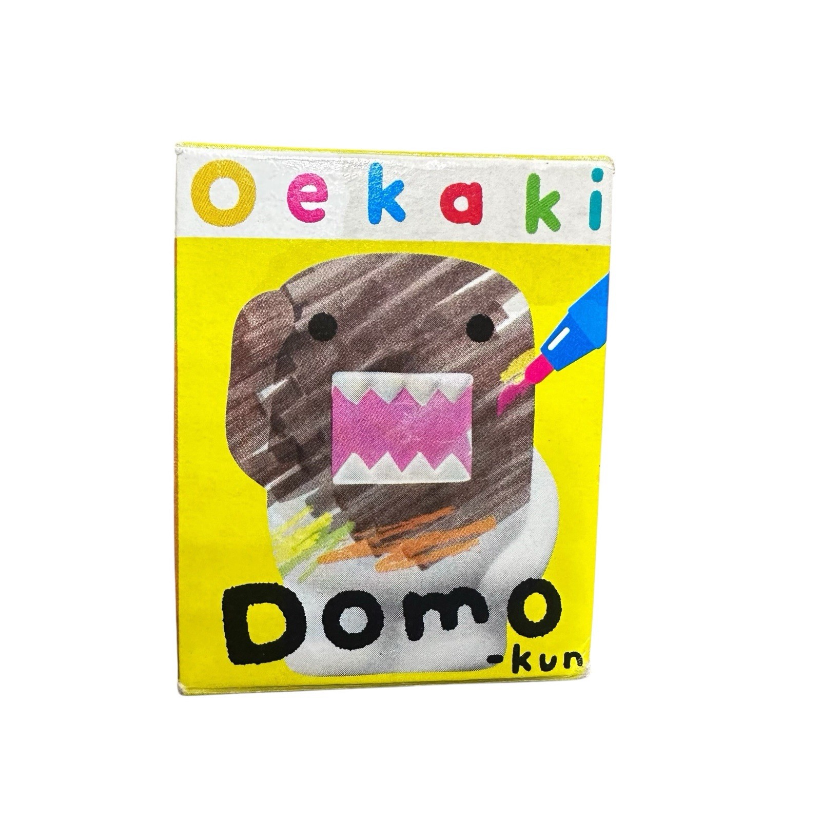 NHK Oekaki domo-Kun de Japón RARO Nueva Cerámica (sin esmaltar) 2” de Alto -de Japón