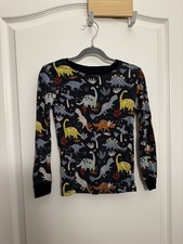 Boys Sleepwear Long Sleeve, Little Sleepies, Size 5/6, Dinosaur Print