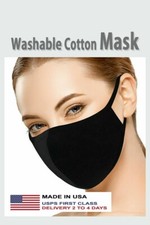 1PC Washable FACE MASK breathable MADE IN USA COTTON MOUTH COVER