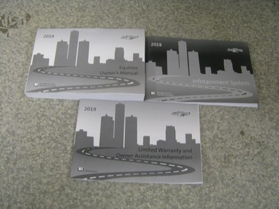 2019 19 CHEVY CHEVROLET EQUINOX NAVIGATION OWNER'S MANUAL SET BOOK OM179 | eBay