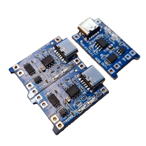 1 - 10pz TP4056 5V 1A USB-C Modulo Caricabatterie Litio LiPo/Li-Ion - Foto 6 di 15