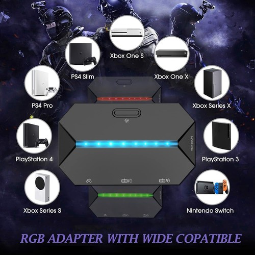 AU Adaptor for Keyboard Mouse Type-c Converter for PS3 PS4 XBOX Nintendo Switch - Picture 7 of 14