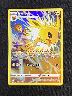 Pokemon Card TCG - Jolteon TG04/TG30 (Trainer Gallery Pokemon Card TCG - Jolteon TG04/TG30 (Trainer Gallery