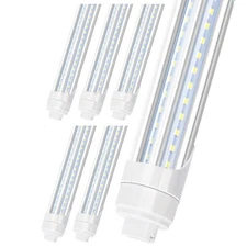 R17D HO Base Rotatable led Tube Light 8ft F96 Replace Fluorescent Bulb Shop Lamp