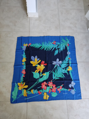 Christian Dior Seidentuch Made in Italy Sciarpa Carrè Vintage Scarf Dior