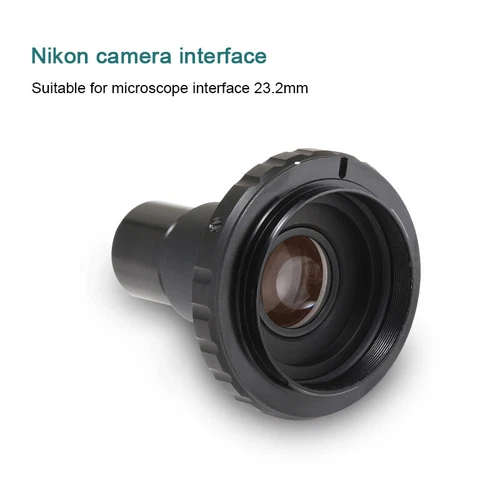 1X 8X SLR Camera Lens Adapter Ring Nikon/Canon Microscope 23.2mm 30mm Interface - Picture 11 of 16