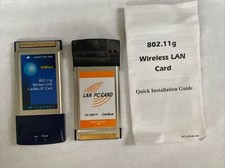 Cardbus PC Card Wireless LAN Adapter 54 Mbps 802.11g  LAN PC CARD 10/100m